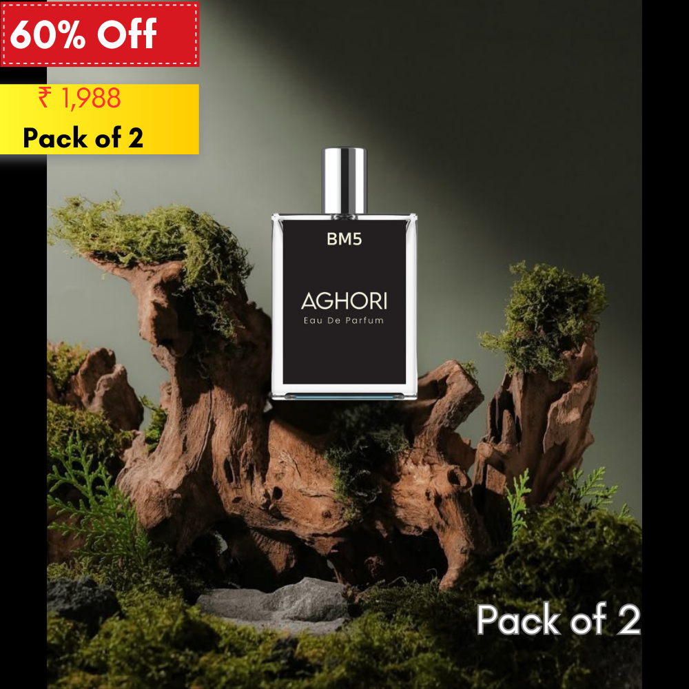 AGHORI Eau De Parfum 50ml each Pack of 2