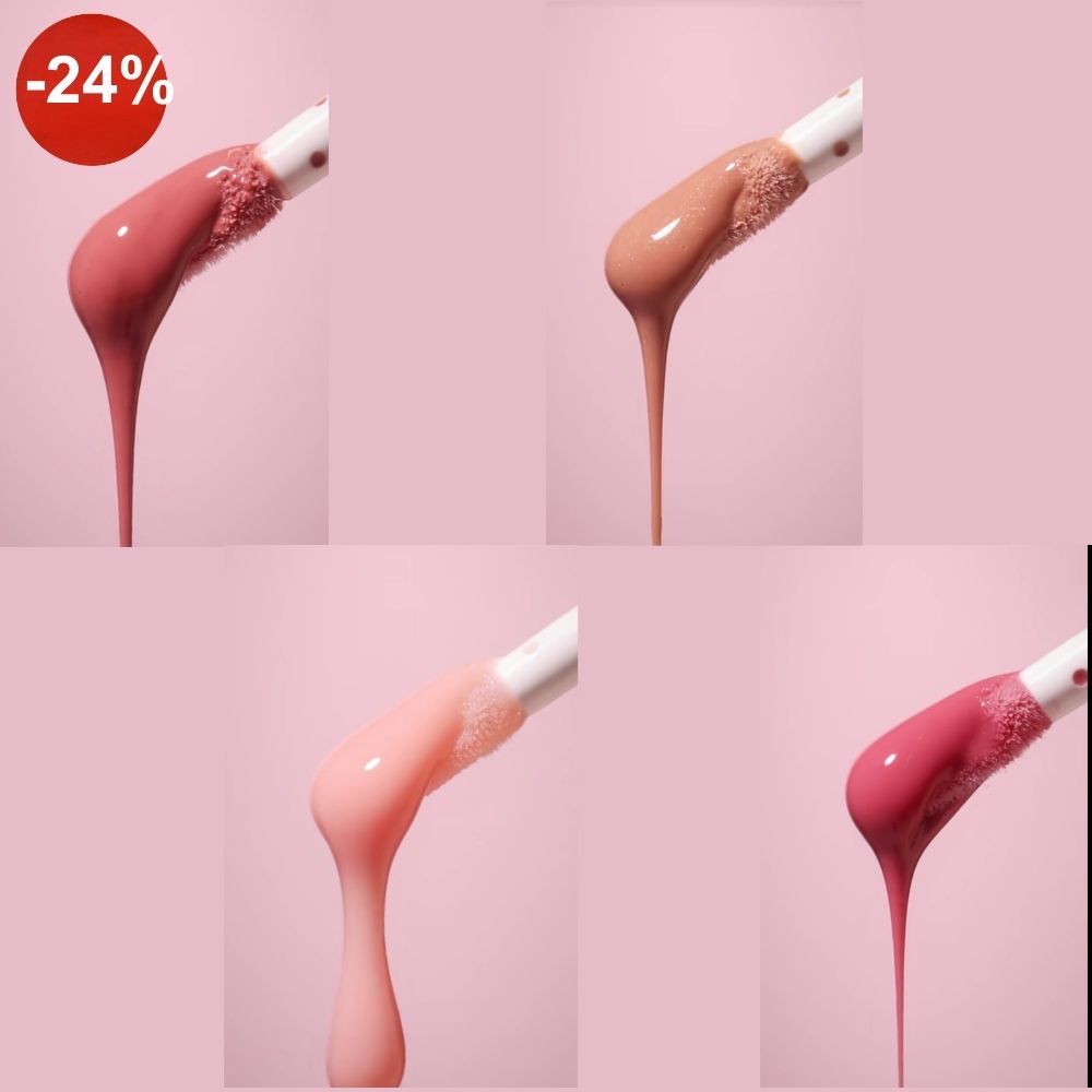 Nude Red Edition Different Shades Liquid Lipstick Set of 4 (16ml)